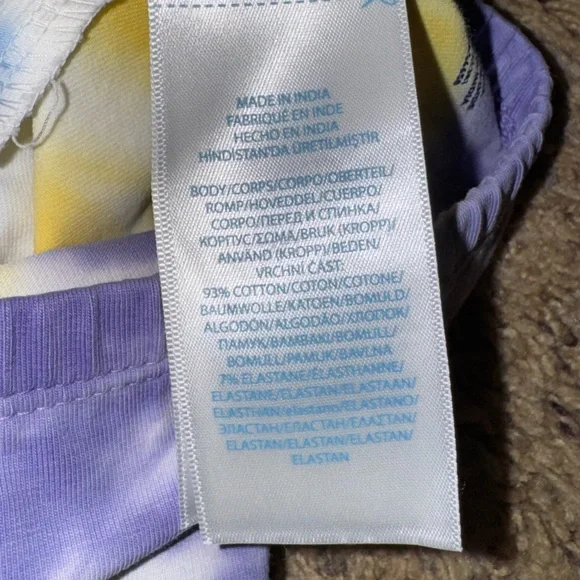 Ralph Lauren Baby Tie-Dye Cotton Leggings Size 6M - Picture 4 of 4